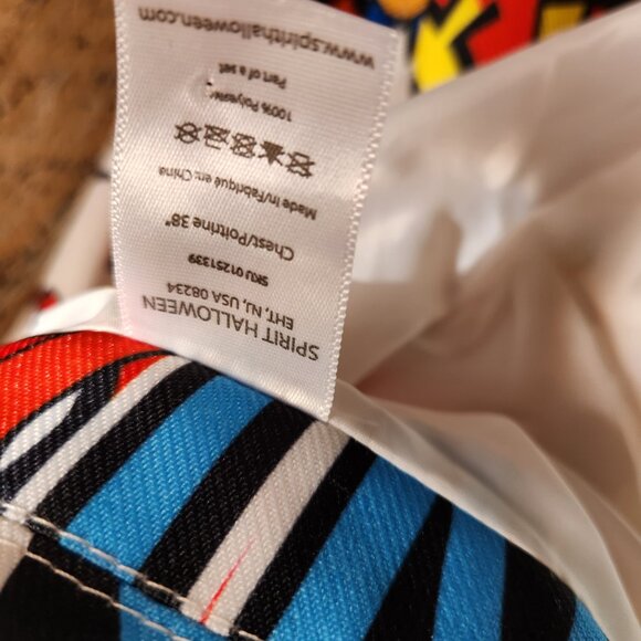 Spirit Halloween Men's Comic Print Suit, Size 38 - Picture 5 of 8